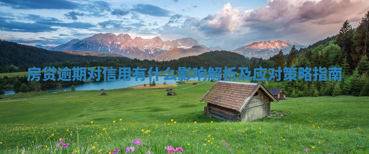 房贷逾期对信用有什么影响解析及应对策略指南