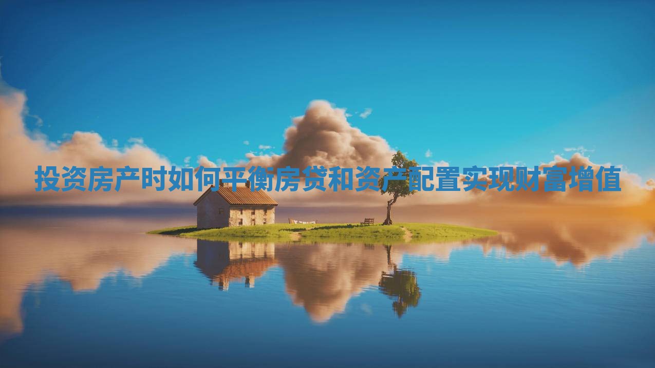 投资房产时如何平衡房贷和资产配置实现财富增值