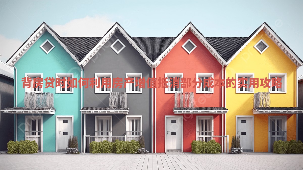 背房贷时如何利用房产增值抵消部分成本的实用攻略